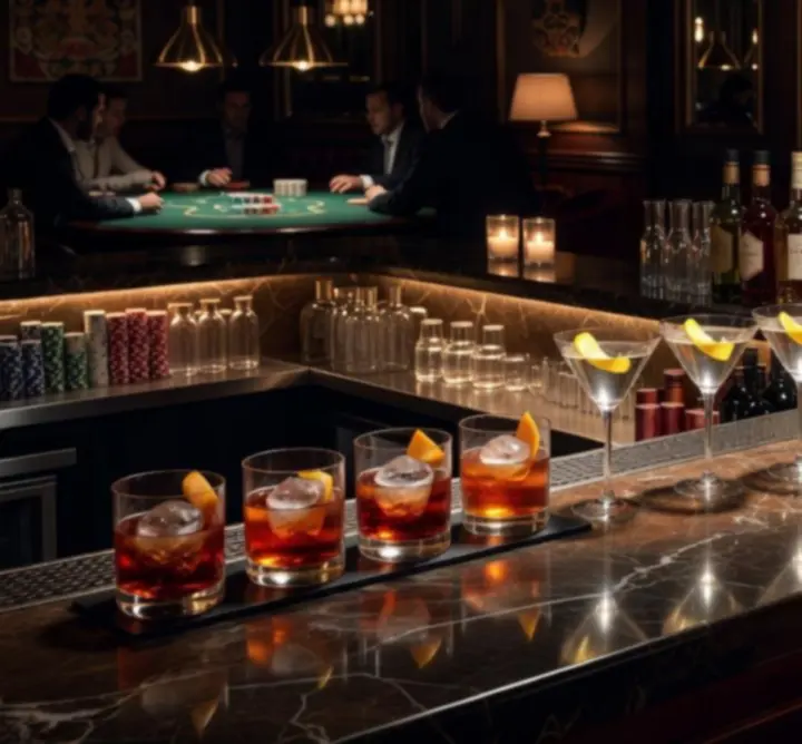 Elegáns koktélok a MAGYAR DINING EXPERIENCE bárpultján